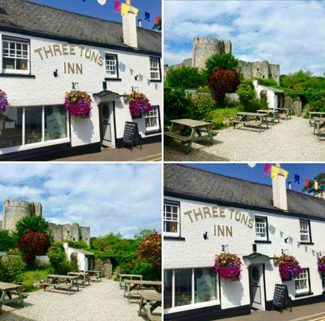 The Three Tuns Hotel Chepstow Esterno foto